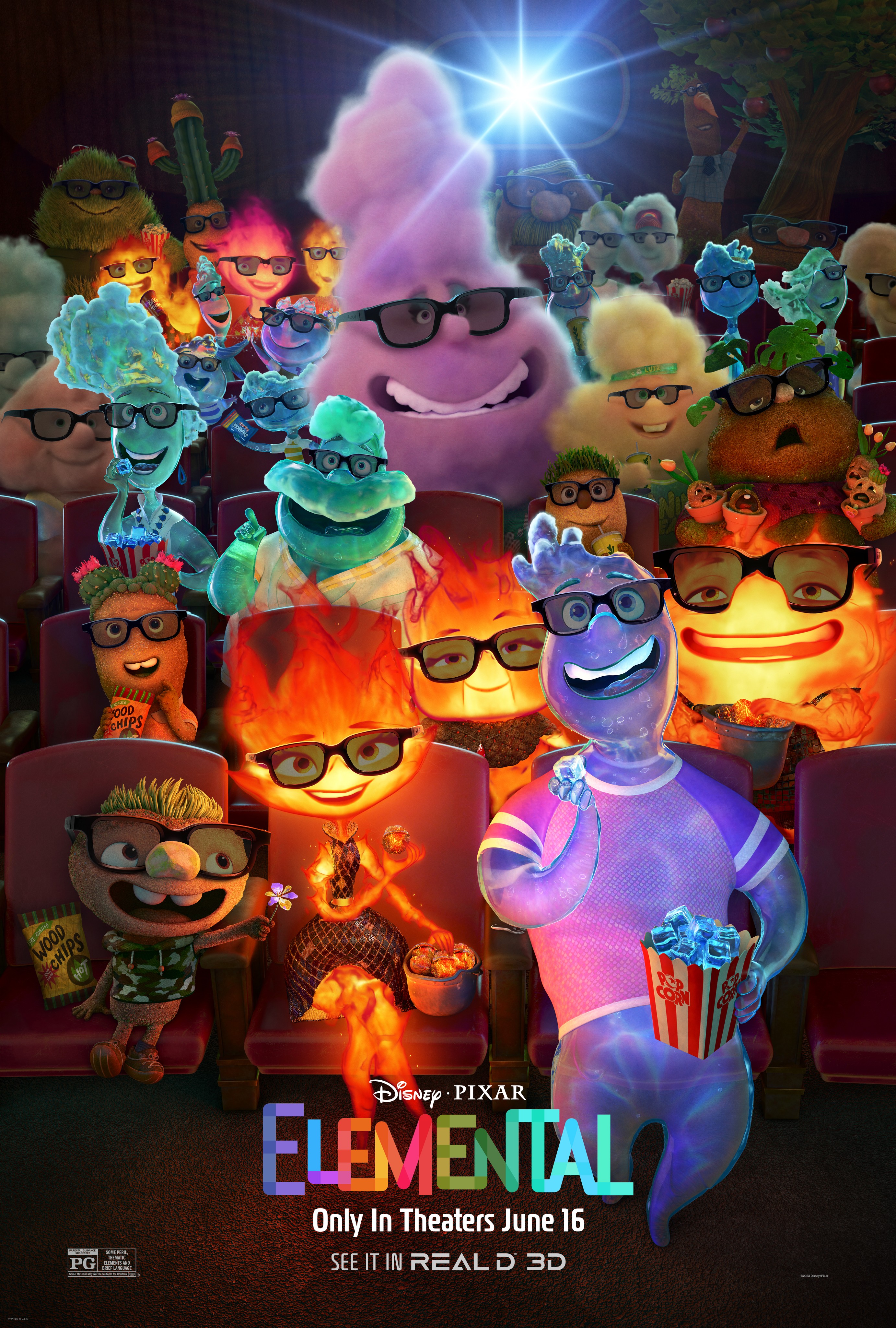 Elemental”: nova animação da Pixar ganha primeiro trailer