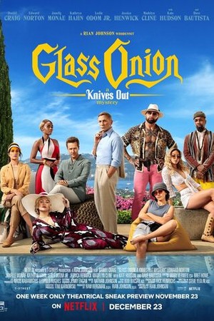 Glass Onion: A Knives Out Mystery poster