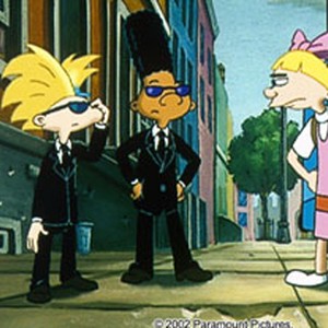 (Left to right) Arnold, Gerald and Helga in "Hey Arnold! The Movie." photo 4