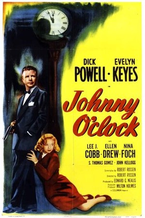 Johnny O'Clock poster