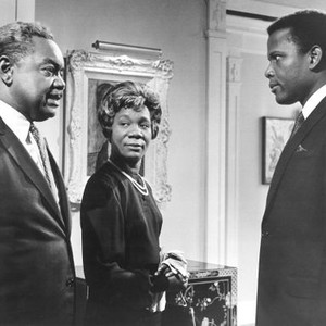 GUESS WHO'S COMING TO DINNER, Roy Glenn, Beah Richards, Sidney Poitier, 1967.