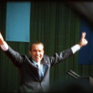 OUR NIXON, President Richard Nixon at a 1972 rally during his reelection campaign, 2013. ©Cinedigm