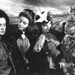 LADIES IN RETIREMENT, Elsa Lanchester, Ida Lupino, Edith Barrett, Isobel Elsom, 1941