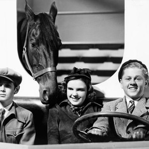 THOROUGHBREDS DON'T CRY, Ronald Sinclair, Judy Garland, Mickey Rooney, 1937