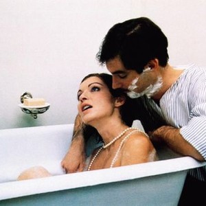 CHANEL SOLITAIRE, Marie-France Pisier as Coco Chanel (in tub), Timothy Dalton, 1981, © Associated Film Distribution