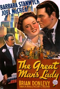 Watch trailer for The Great Man's Lady
