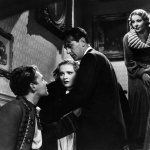 THE WEDDING NIGHT, Ralph Bellamy, Anna Sten, Gary Cooper, Helen Vinson, 1935