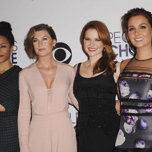 Sarah Drew, Kelly McCreary Ellen Pompeo, Camilla Luddington in the press room for 41st Annual The People''s Choice Awards 2015 - Press Room, Nokia Theatre L.A. LIVE, Los Angeles, CA January 7, 2015. Photo By: Elizabeth Goodenough/Everett Collection