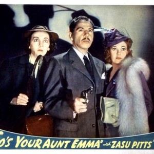 SO'S YOUR AUNT EMMA, Zasu Pitts, Roger Pryor, Gwen Kenyon, 1942