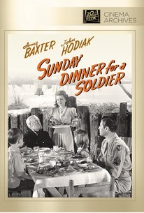 Sunday Dinner For A Soldier