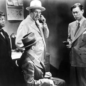CHARLIE CHAN IN THE SECRET SERVICE, Mantan Moreland, Sidney Toler, Benson Fong, etc, 1944