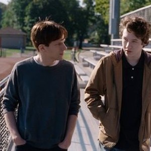 LOUDER THAN BOMBS, from left: Jesse Eisenberg, Devin Druid, 2015. © The Orchard