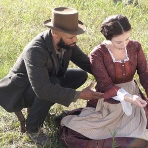 Hell on Wheels, Common (L), Robin McLeavy (R), 'Blood Moon/Blood Moon Rising', Season 2, Ep. #9, 10/07/2012, ©AMC
