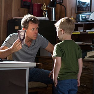 Greg Kinnear as Todd Burpo and Connor Corum as Colton in "Heaven Is for Real." photo 11