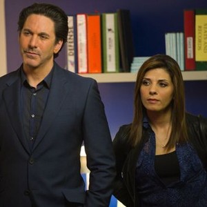 Necessary Roughness, Scott Cohen (L), Callie Thorne (R), 'To Swerve and Protect', Season 2, Ep. #2, 06/13/2012, ©USA