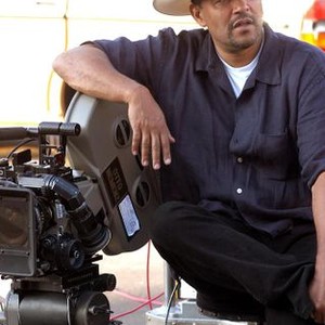 S.W.A.T., Director Clark Johnson on the set, 2003, (c) Columbia
