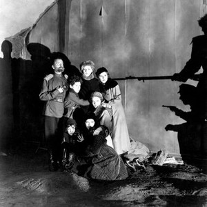 RASPUTIN AND THE EMPRESS, (front row), Anne Shirley, Jean Parker, (back row), Ralph Morgan, Tad Alexander, Ethel Barrymore, Diana Wynyard, 1932