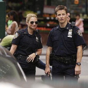 Blue Bloods, Vanessa Ray (L), Will Estes (R), 'Excessive Force', Season 5, Ep. #4, 10/17/2014, ©KSITE