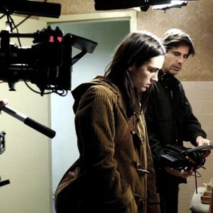 DARK WATER, Jennifer Connelly, director Walter Salles on set, 2005, (c) Touchstone