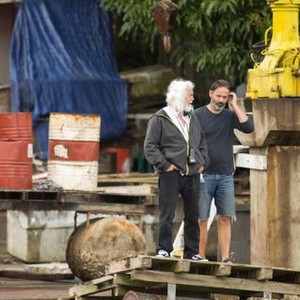ADRIFT, L-R: CINEMATOGRAPHER ROBERT RICHARDSON, DIRECTOR BALTASAR KORMAKUR ON SET, 2018. PH: MATT KLITSCHER/© STX ENTERTAINMENT