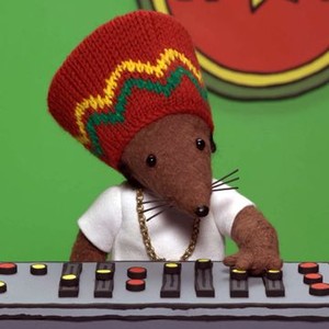 Rastamouse is voiced by Reggie Yates