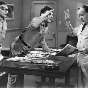 NO TIME FOR SERGEANTS, Nick Adams, Andy Griffith, Myron McCormick, 1958, salute