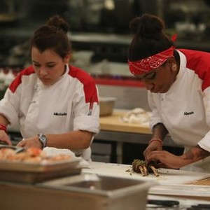 Hell's Kitchen, Michelle Tribble, 17 Chefs Compete, Season 14, Ep. #2, 3/10/2015, ©FOX