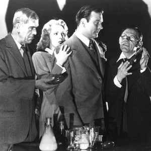 DICK TRACY MEETS GRUESOME, Boris Karloff, Anne Gwynne, Ralph Byrd, Skelton Knaggs, 1947