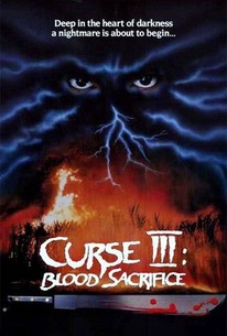 Poster for Curse III: Blood Sacrifice