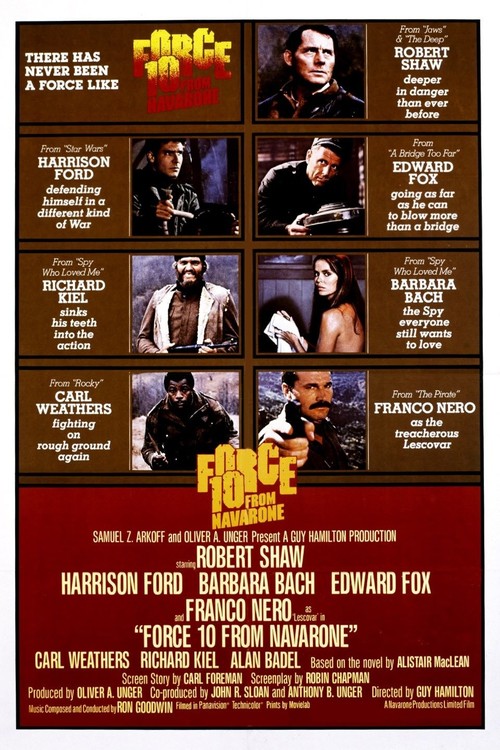 Force 10 From Navarone poster