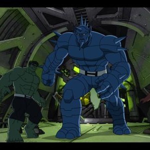 Marvel's Hulk and the Agents of S.M.A.S.H., Fred Tatasciore (L), Seth Green (C), Clancy Brown (R), 'The Strongest One There Is', Season 2, Ep. #10, ©DISNEYXD
