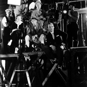 GOING HOLLYWOOD, Stuart Erwin (standing center), Ned Sparks (seated center), Bing Crosby (seated right), 1933