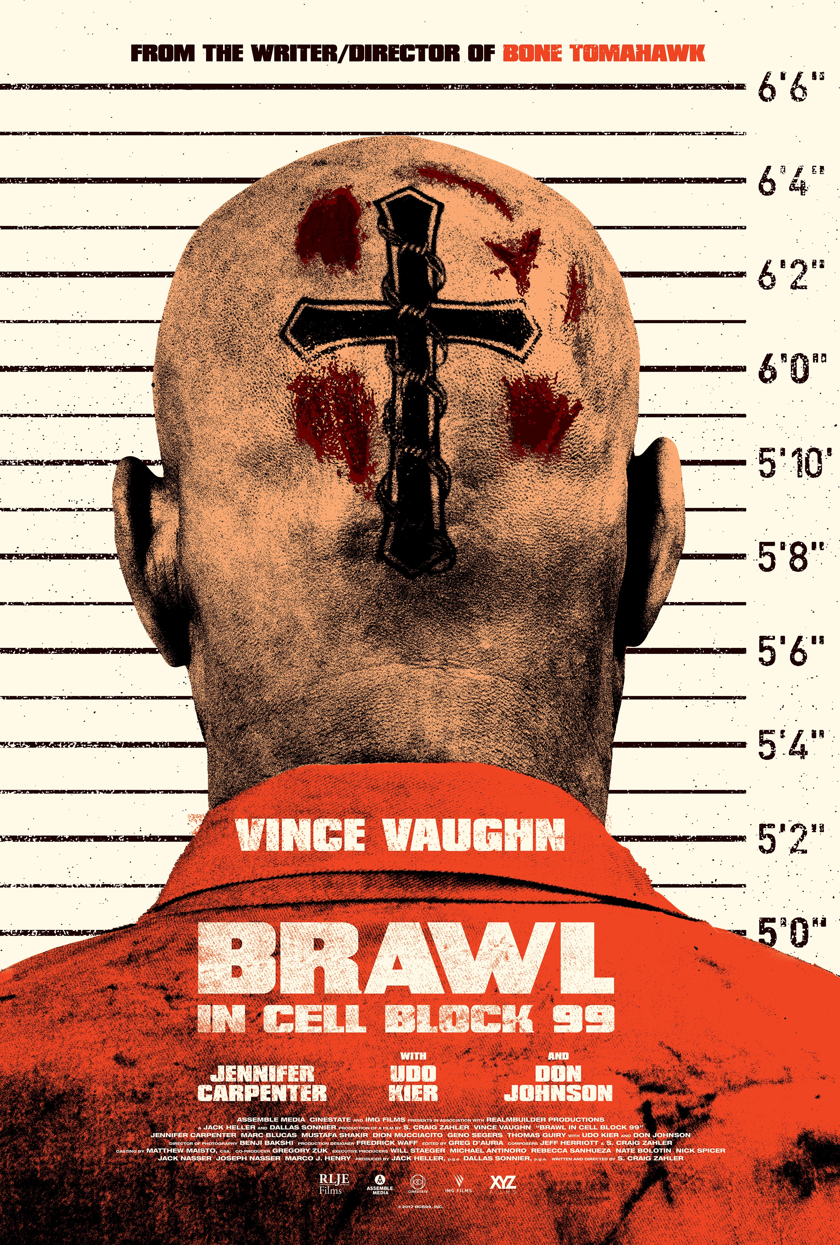 Brawl In Cell Block 99 2017 Rotten Tomatoes - david k vidéo en direct sur brawl stars
