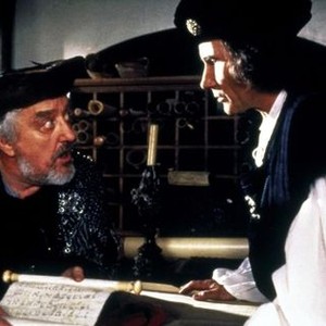 CARRY ON COLUMBUS, Bernard Cribbins, Jim Dale as Christopher Columbus, 1992. ©United International Pictures
