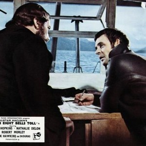 WHEN EIGHT BELLS TOLL, Anthony Hopkins (right), 1971