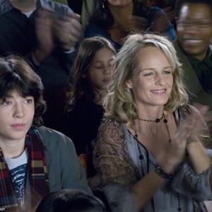 Ezra Miller as Jonah and Helen Hunt as Jeannie in "Every Day."