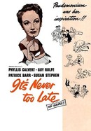 It's Never Too Late poster image