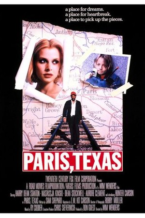 Paris, Texas poster