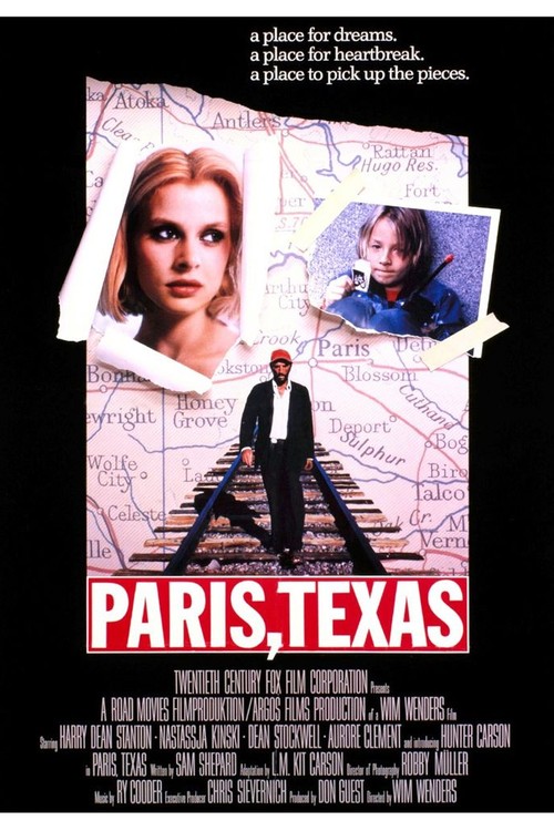 Paris, Texas poster