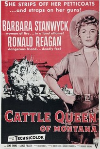 Poster for Cattle Queen of Montana