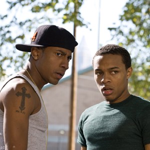(L-R) Brandon T. Jackson as Benny and Bow Wow as Kevin in "Lottery Ticket."