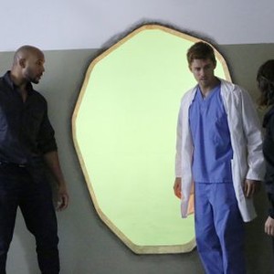 Marvel's Agents of S.H.I.E.L.D., Henry Simmons (L), Luke Mitchell (R), 'Laws of Nature', Season 3, Ep. #1, 09/29/2015, ©ABC