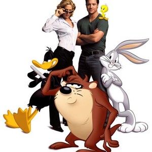 LOONEY TUNES: BACK IN ACTION, Daffy Duck, Jenna Elfman, Tazmanian Devil, Brendan Fraser, Tweety, bugs Bunny, 2003, (c) Warner Brothers