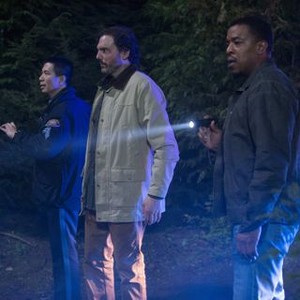 Grimm, Reggie Lee (L), Silas Weir Mitchell (C), Russell Hornsby (R), 'You Don't Know Jack', Season 4, Ep. #20, 05/01/2015, ©NBC