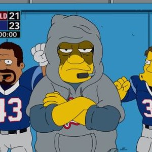 The Simpsons are ready for the Super Bowl