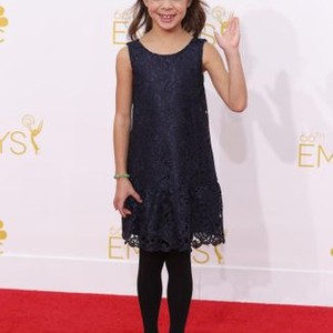 Aubrey Anderson-Emmons at arrivals for The 66th Primetime Emmy Awards 2014 EMMYS - Part 1, Nokia Theatre L.A. LIVE, Los Angeles, CA August 25, 2014. Photo By: James Atoa/Everett Collection