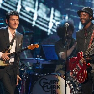 2013 Rock and Roll Hall of Fame Induction Ceremony, John Mayer (L), Gary Clark Jr. (R), 05/18/2013, ©HBO
