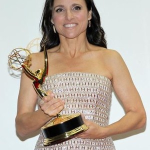 Julia Louis-Dreyfus, Outstanding Lead Actress in a Comedy Series, VEEP in the press room for The 65th Primetime Emmy Awards - PRESS ROOM, Nokia Theatre L.A. Live, Los Angeles, CA September 22, 2013. Photo By: James Atoa/Everett Collection