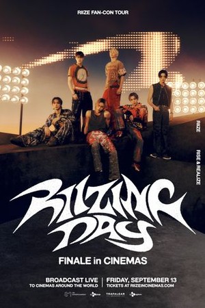 RIIZE FAN-CON TOUR 'RIIZING DAY' FINALE in CINEMAS poster