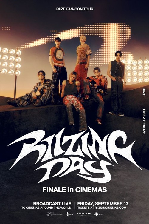 RIIZE FAN-CON TOUR 'RIIZING DAY' FINALE in CINEMAS poster